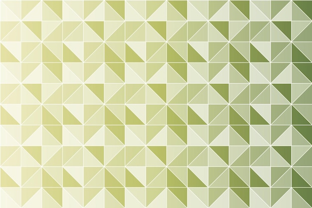 Patrón geométrico de triángulos de diferentes tonos Un fondo abstracto de color verde té