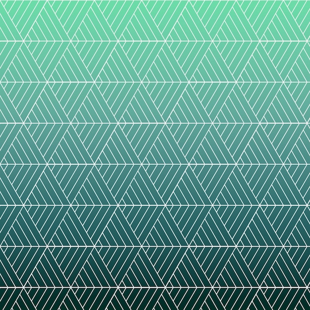 Patrón geométrico de vector aguamarina