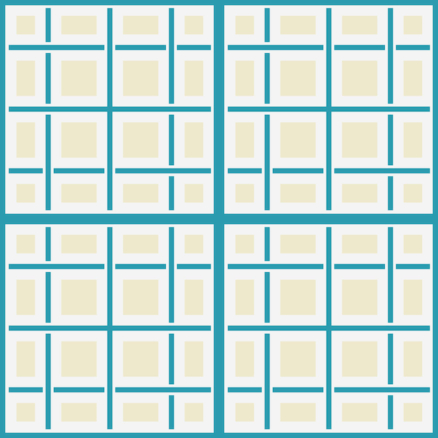 Patrón geométrico vectorial asiático