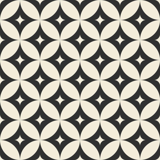Patrón geométrico vectorial sin costuras. Impresión retro para fondo de cubierta de tela