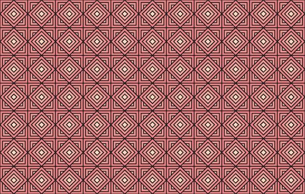Patrón geométrico vectorial con fondo de gradiente