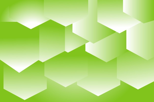un patrón geométrico verde con formas geométricas