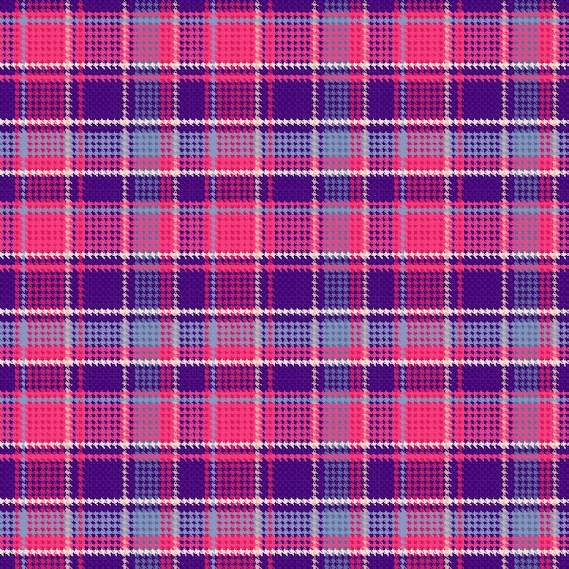 El patrón Gingham de Houndstooth sin costuras 29 de mayo de 2025