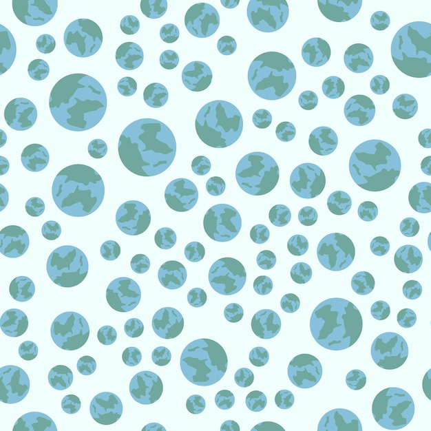 El patrón del globo sobre un fondo claro para el diseño web