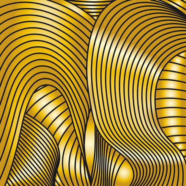Patrón de gradiente de líneas onduladas Fondo colorido para un diseño creativo Líneas de gradiente suaves