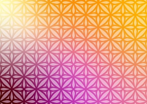 Patrón gradiente rosado fondo de geometría abstracta suave