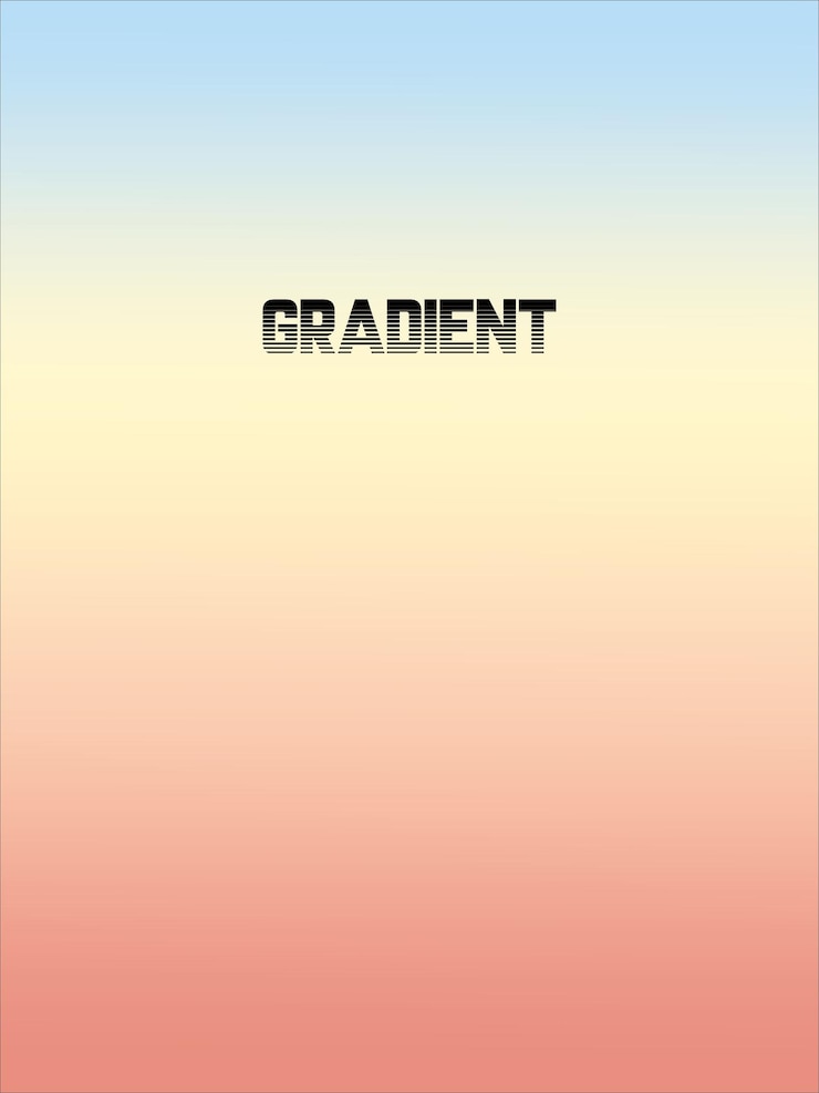 Vector patrón de gradiente para la sublimación