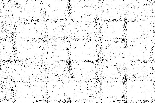 Patrón de grunge blanco y negro Partículas monocromas textura abstracta Fondo de grietas desgastes