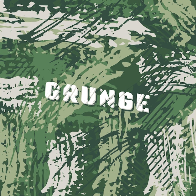 Patrón de grunge sin fisuras con textura abstracta Vector Premium