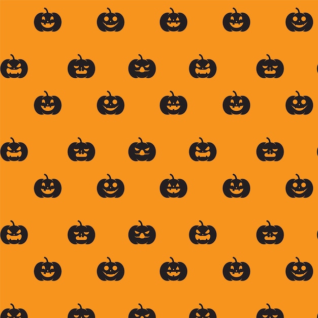 Patrón de Halloween de vector libre
