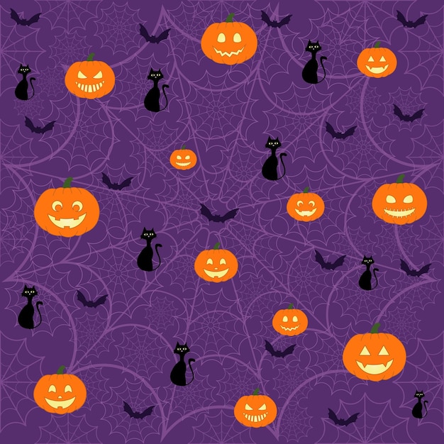 patrón de halloween