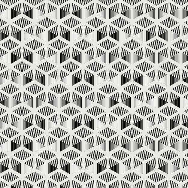 patrón hexagonal geométrico abstracto. concepto de fondo de patrón