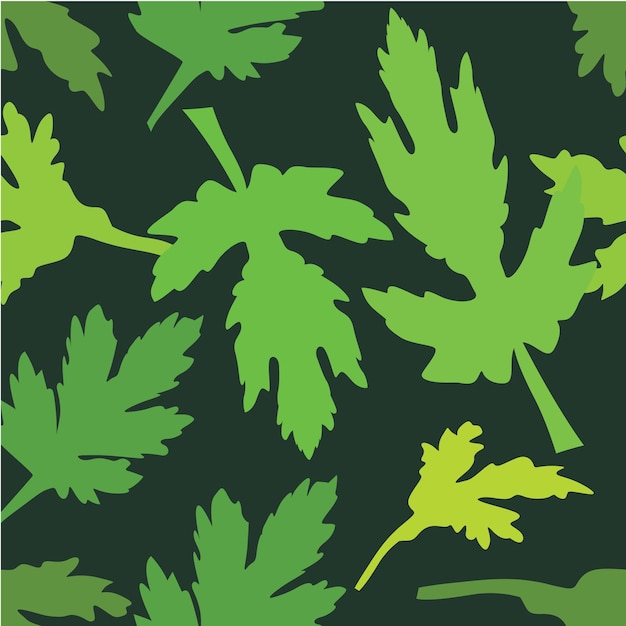 patrón de hojas verdes repleto