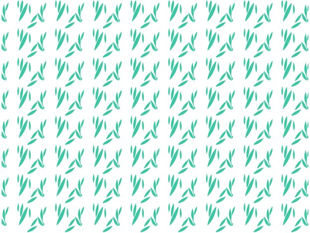 un patrón de hojas verdes sobre un fondo blanco