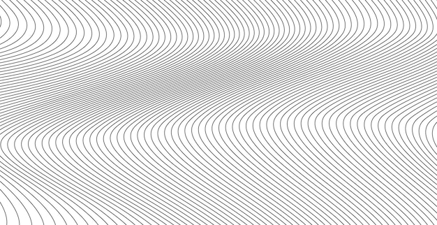 Patrón horizontal ondulado para el fondo