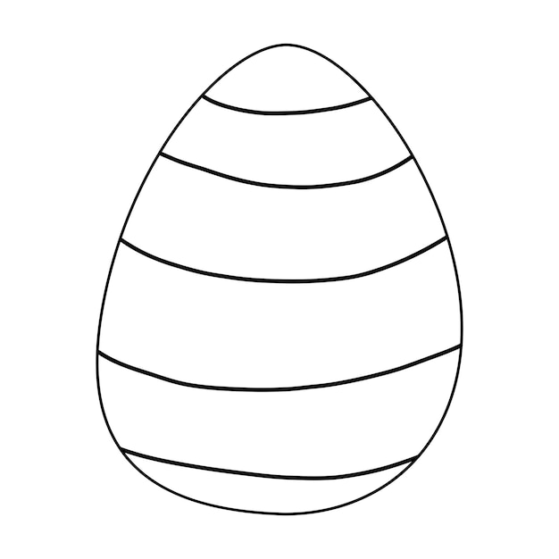patrón de huevo de pascua caza elemento de icono de primavera