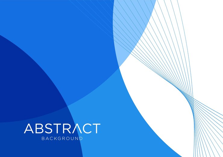 Patrón de ilustración de vector de diseño de fondo abstracto azul moderno. Diseño de fondo de espectro azul.