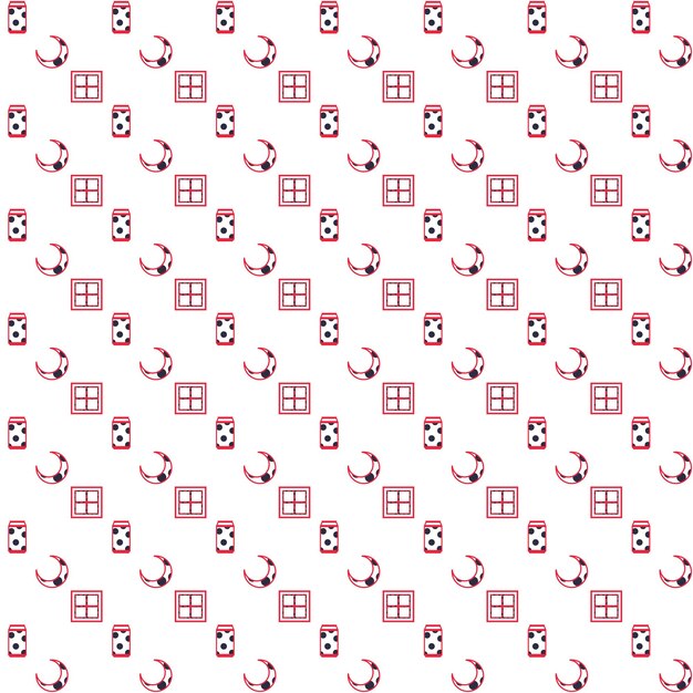 PATRÓN DE IMPRESIÓN DE ARTE VECTORIAL