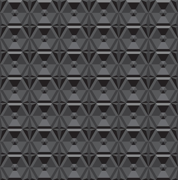 Patrón industrial sin costura en 3D