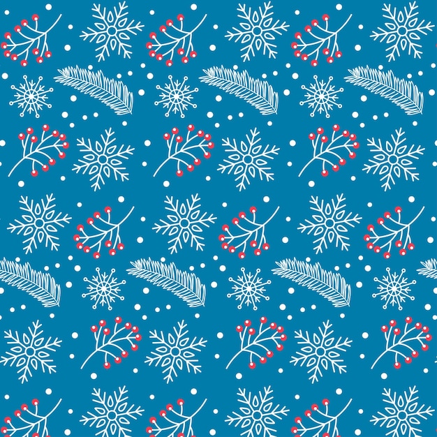 Vector patrón de invierno imágenes de fondo de navidad