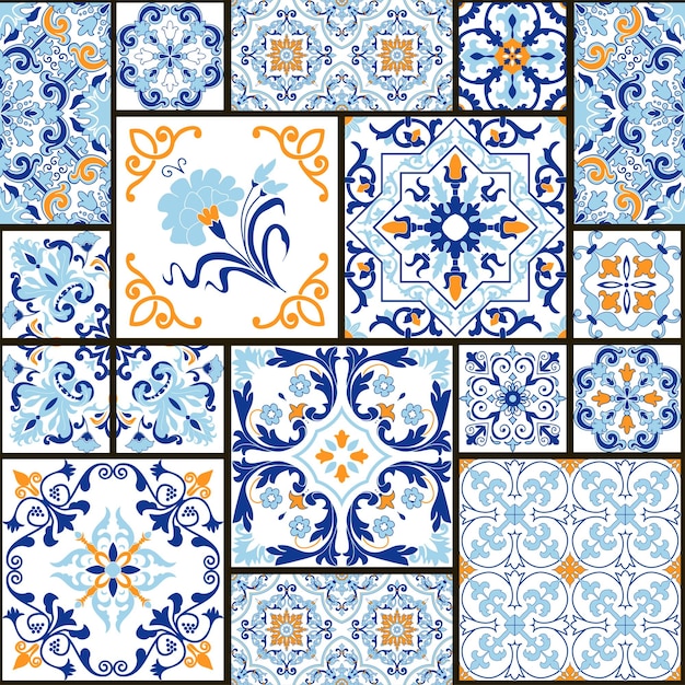 Patrón islámico en un estilo vectorial ornamental tradicional sin costuras