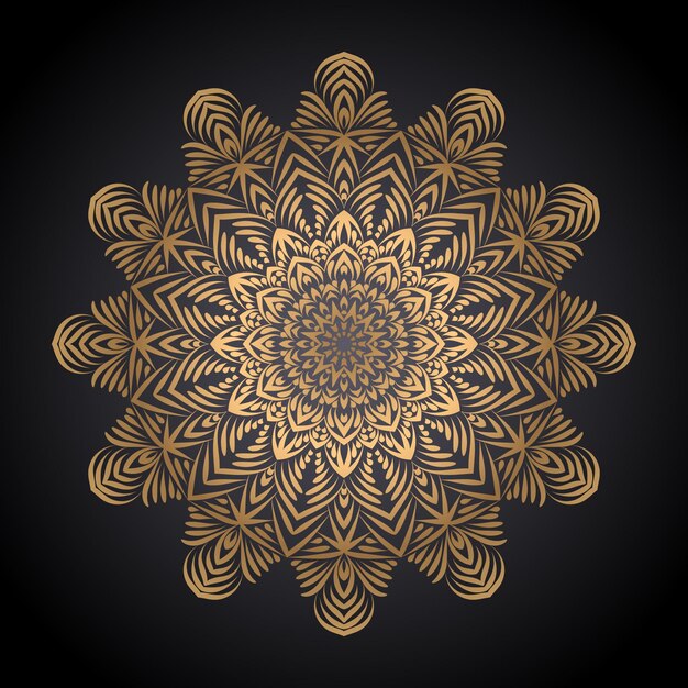 patrón islámico mandala