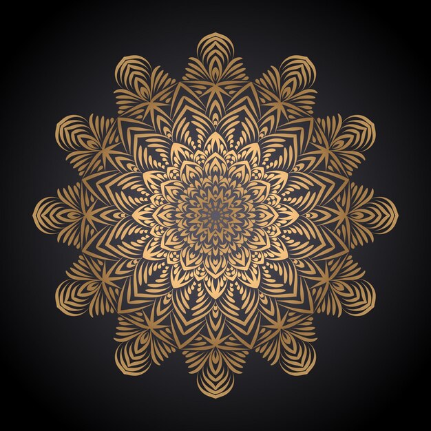 Patrón islámico mandala