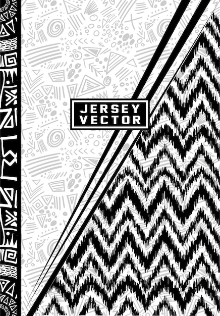patrón de jersey para el diseño de sublimación