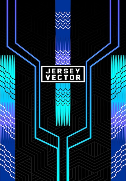 patrón de jersey único para el fondo de sublimación