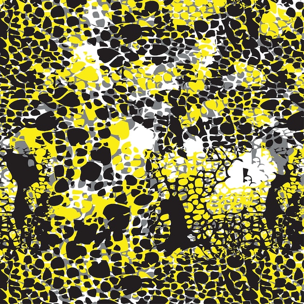 Vector patrón de leopardo, patrón de jaguar, piel de animal. papel de regalo textil para mujer.