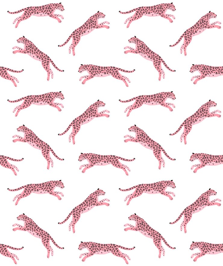 Vector patrón de leopardo