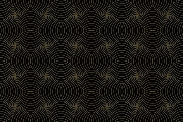 Patrón de línea art deco 2