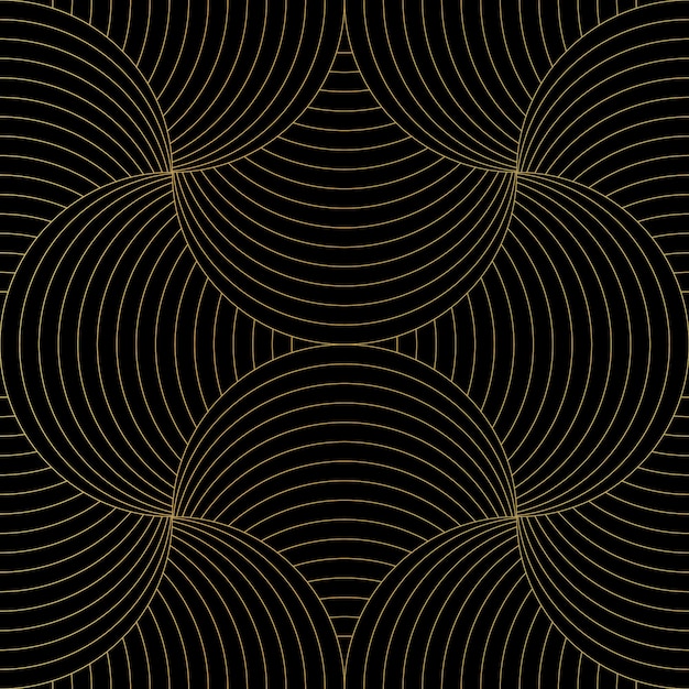 Patrón de línea art deco 2