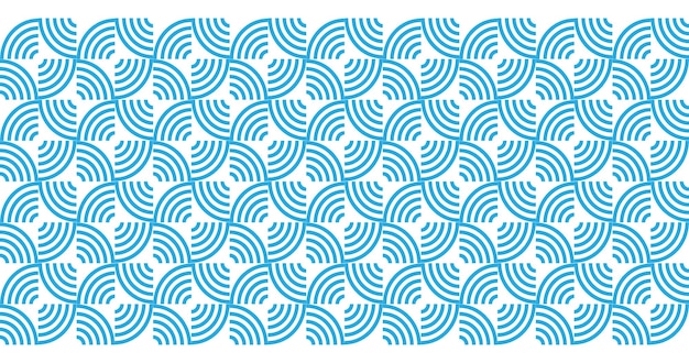 patrón de línea de círculo geométrico moderno abstracto