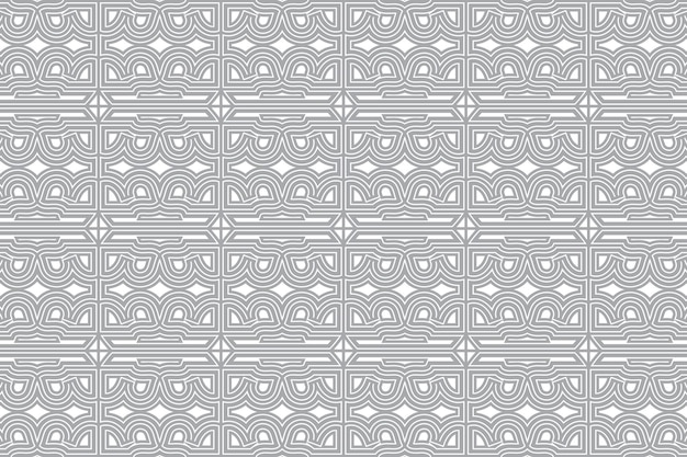 Patrón de línea sin costuras abstracto