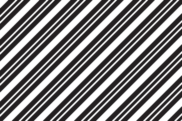 patrón de línea diagonal creativa de color blanco abstracto simple en fondo de color negro