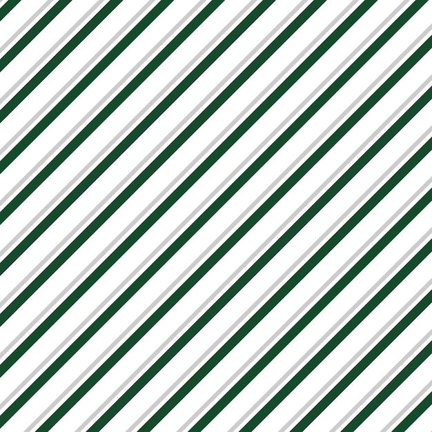 Patrón de línea diagonal verde y gris sobre fondo blanco