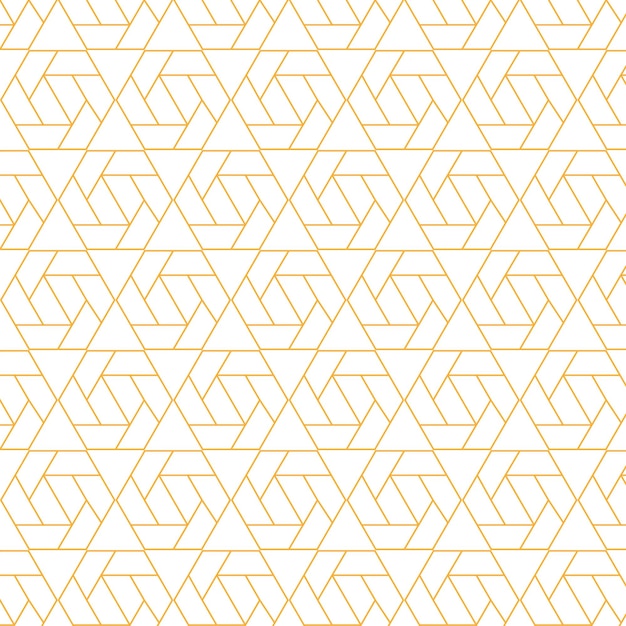 Patrón de línea dorada geométrica diseño de lujo sin costuras fondo abstracto