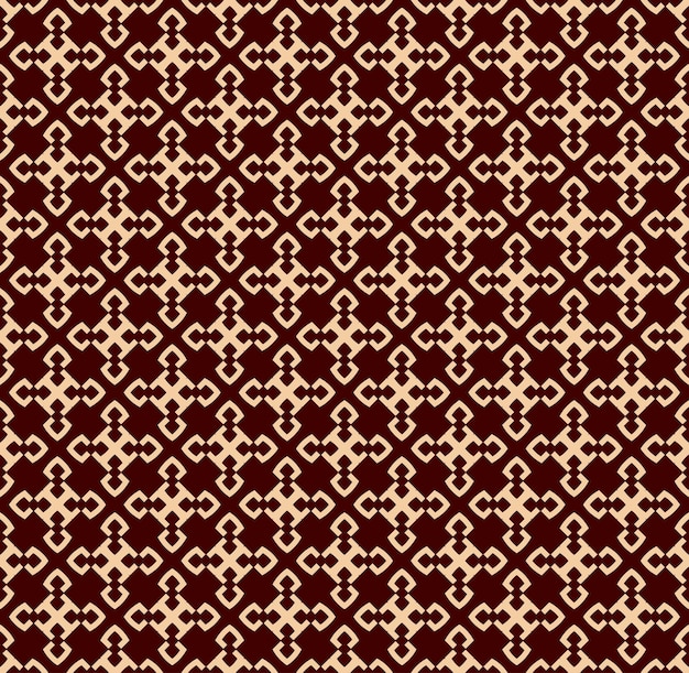 Patrón de línea geométrica perfecta Diseño gráfico contemporáneo Textura lineal sin fin para el patrón de papel tapiz llena el fondo de la línea de la página web Adorno geométrico marrón dorado monocromo