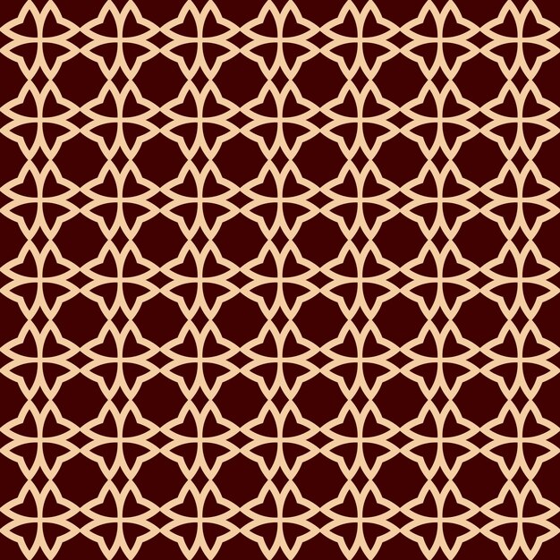 Patrón de línea geométrica perfecta Diseño gráfico contemporáneo Textura lineal sin fin para el patrón de papel tapiz llena el fondo de la línea de la página web Adorno geométrico marrón dorado monocromo