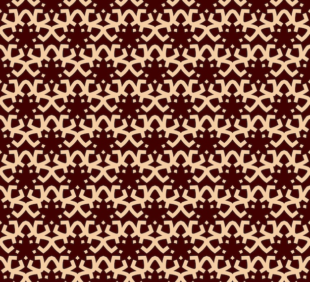 Patrón de línea geométrica perfecta Diseño gráfico contemporáneo Textura lineal sin fin para el patrón de papel tapiz llena el fondo de la línea de la página web Adorno geométrico marrón dorado monocromo