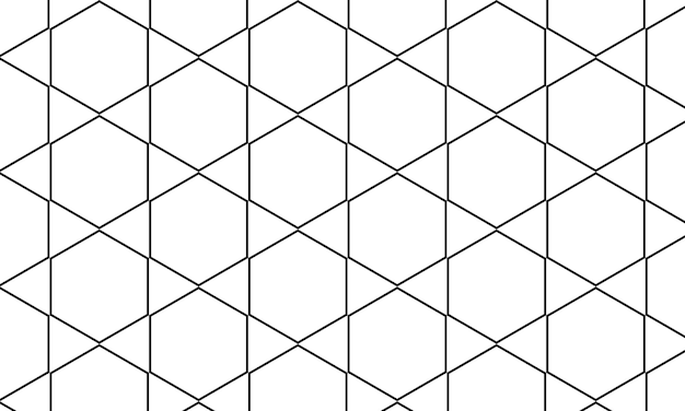 Patrón de línea geométrica