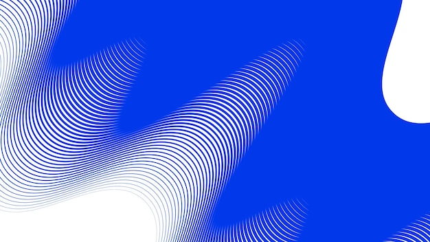 Patrón de línea de onda azul fondo abstracto para telón de fondo o presentación