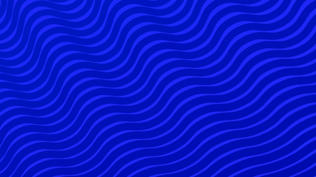 Patrón de línea ondulada azul oscuro fondo abstracto para telón de fondo o estilo de tela