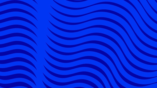 Patrón de línea ondulada azul oscuro fondo abstracto para telón de fondo o estilo de tela