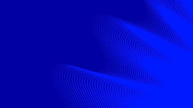 Patrón de línea ondulada azul oscuro fondo abstracto para telón de fondo o estilo de tela