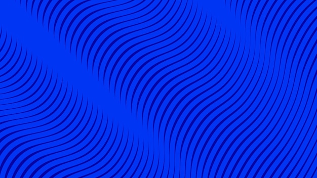 Patrón de línea ondulada azul oscuro fondo abstracto para telón de fondo o estilo de tela