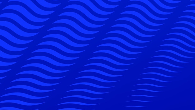 Patrón de línea ondulada azul oscuro fondo abstracto para telón de fondo o estilo de tela