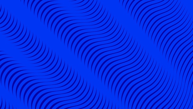 Patrón de línea ondulada azul oscuro fondo abstracto para telón de fondo o estilo de tela