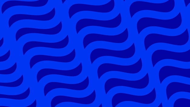 Patrón de línea ondulada azul oscuro fondo abstracto para telón de fondo o estilo de tela